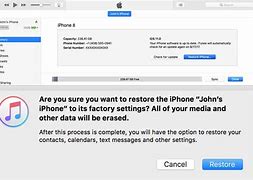 Image result for Factory Reset with iTunes