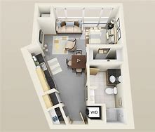 Image result for Studio Apartment Floor Plans