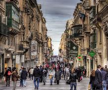 Image result for Valletta Streets