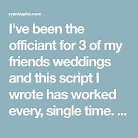 Image result for Humorous Wedding Ceremony Script