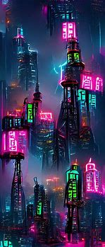 Image result for Cyber City Phone Wallpaper