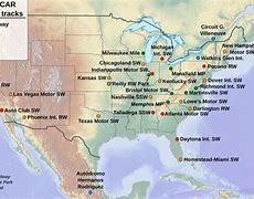 Image result for NASCAR Circuit of the America's Map