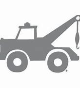 Image result for Flatbed Tow Truck Silhouette