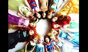 Image result for Disney Princess Doll Collection