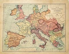 Image result for Europe Map 1890 with Countries