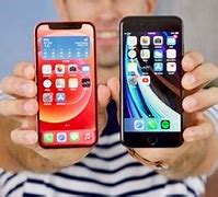 Image result for iphone 12 mini versus iphone se2