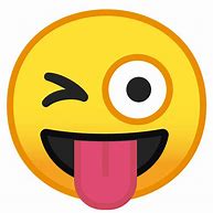 Image result for Tongue Emoji Face