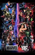Image result for DC vs Marvel Movie Poster