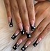 Image result for French Tip Nails On Black Skin