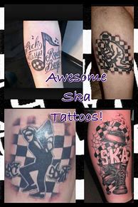 Image result for Ska Girl Tattoo