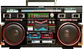 Image result for Old School Boombox Ghetto Blaster