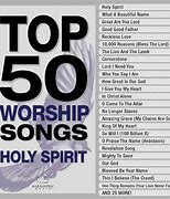 Image result for Praise and Worship Song Holy Spirit