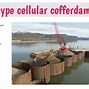 Image result for Cellular Pipe Pile Cofferdam