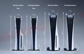 Image result for PS5 Digital Size Comparison