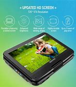 Image result for Sony Portable DVD Player 10 Inch Screen