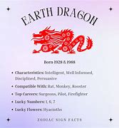 Image result for Earth Dragon Chinese Zodiac