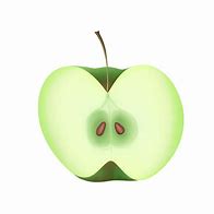 Image result for Half an Apple in Art Clip PNG