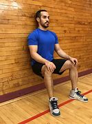 Image result for How to Do a Wall Sit
