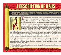 Image result for The Bible's Description of Jesus