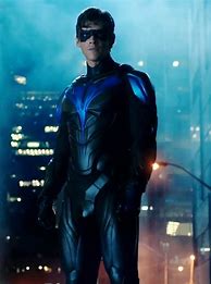 Image result for Nightwing Suit Wings