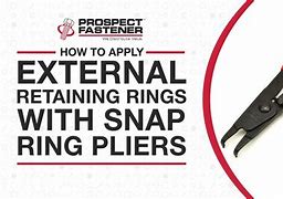 Image result for Snap Ring Pliers Tips