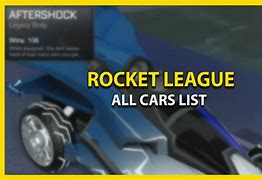 Image result for Rocket League Cars/List