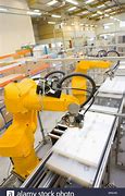 Image result for Factory Robot Arm On Track
