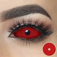 Image result for Red Eye Contact Lenses