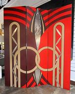 Image result for Pics Red Art Deco Screen