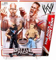 Image result for Wrestlers John Cena Rock Dolls