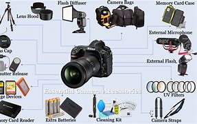 Image result for List Essential Camera Accessories
