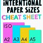 Image result for Metric Paper Sizes