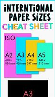 Image result for Dimensions of Paper Inches