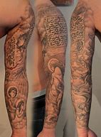 Image result for Angel Sleeve Tattoo