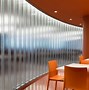Image result for Curved Glass Partition Wall