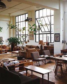 @dunesdoons on Instagram: “retro loft love 🛋” - 2024 | 커피숍 디자인, 디자인, 내부