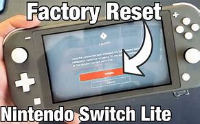 Image result for Reset Nintendo Switch Lite From Off