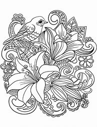 Image result for Floral Coloring Pages