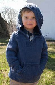 Image result for Free Knitting Pattern Boy Hoodie