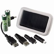 Image result for Solar AA Battery Charger Dock