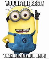 Image result for Funny Minions Thank You