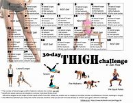 Image result for Thigh Workout Challenge 30 Days