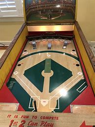 Image result for Game Room Baseball Pinball Machine