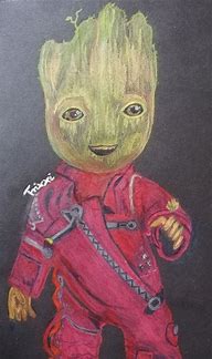 Image result for Cute Groot Drawings