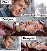 Image result for Designer vs Client Memes