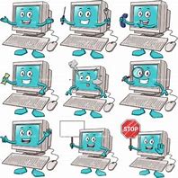 Image result for Computer Cartoon Characters