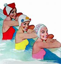 Image result for Print of Vintage Swimmers