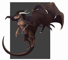 Image result for Humanoid Dragon with Human Head