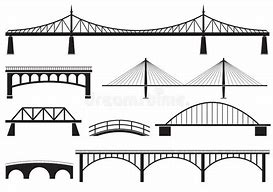 Image result for Broken Bridge Clip Art
