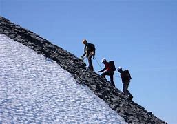 Image result for Scaling a Winter Mountain